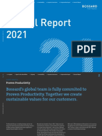 Bossard Holding AG - Annual Report - 2021