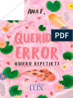 Querido Error... Quiero Repetirte - Ana F