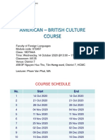 NTTU American-British Culture-Chapter 1&2 (14-Oct-2020)