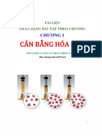 CHUYÊN ĐỀ HÓA 11 - Phân Dạng Theo Từng Chương