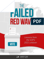 Failed Red Wave