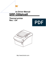 Manual SRP-350plusII Windows Driver English Rev 1 04