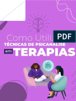 06 Tecnicas de Psicanalise em Terapias