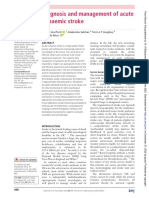 Diagnosis and Management of Acute ISCHAEMIC STROKE