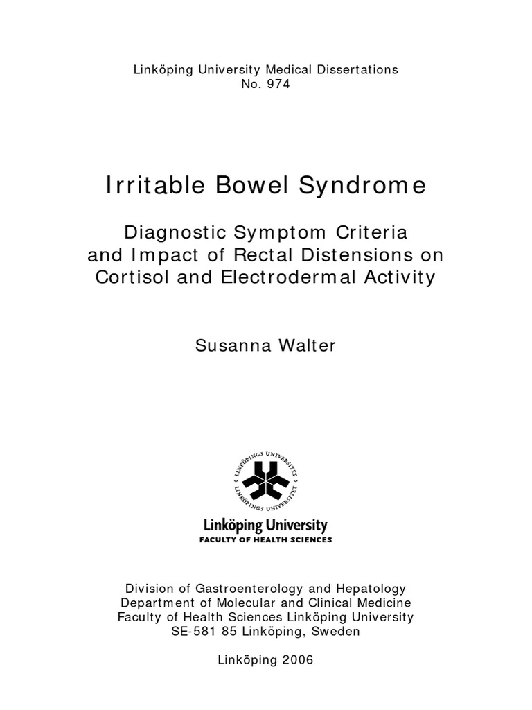 Full Text 01 | PDF | Irritable Bowel Syndrome | Constipation