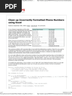 Download Clean Up Incorrectly Formatted Phone Numbers Using Microsoft Excel - VBA UDF User Defined Function _ Chandoo by Peter Pisppisp SN66812917 doc pdf