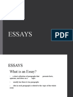 ESSAYS LLKPLP