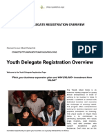 Youth Delegate Registration Overview YALDA