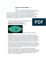 Expansión Expresada en La Ley de Hubble: Editar