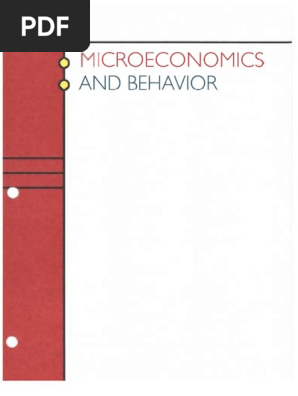 Microeconomics and Behavior (Robert H. Frank) (Z-Library) | PDF