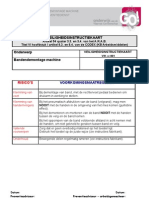 Instructiefiche Bandendemontage Machine