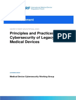 IMDRF Cybersecurity of Legacy Medical Devices 1681390243
