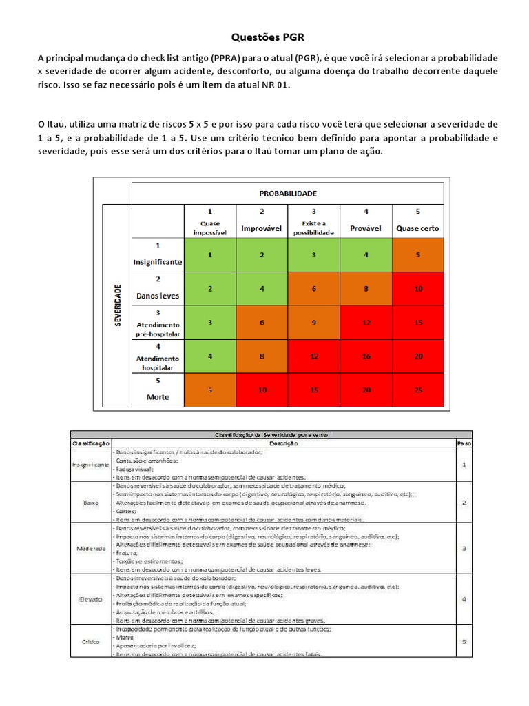 Manual Pgr Pdf Medição Probabilidade