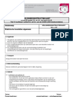 Instructiefiche Electrice Toes Tell en Algemeen