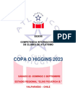 Bases Copa O'Higgins 2023
