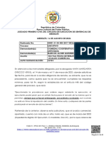 Providencia Judicial Requiere Avaluo Comercial