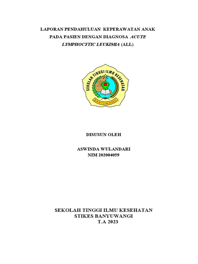 LP Anak Dengan Leukimia | PDF