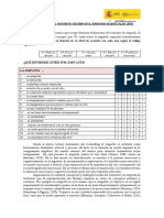 Escala EH Errores Habituales en El Concepto de Empatia 2017