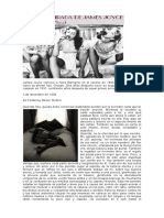 CARTAS EROTICAS PARA SEDUCIR AMAR Y DISFRUTAR Literatura y Erotismo, PDF, James Joyce