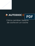 Cómo Cambiar - Batería de Coche en Un Coche