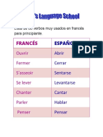 80 Verbos Muy Usados en Francés