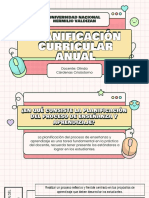 Planificación Curricular Anual