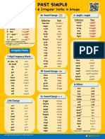 Regular & Irregular Verbs in Groups