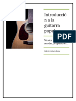 Introduccion a La Guitarra Popular Tecni