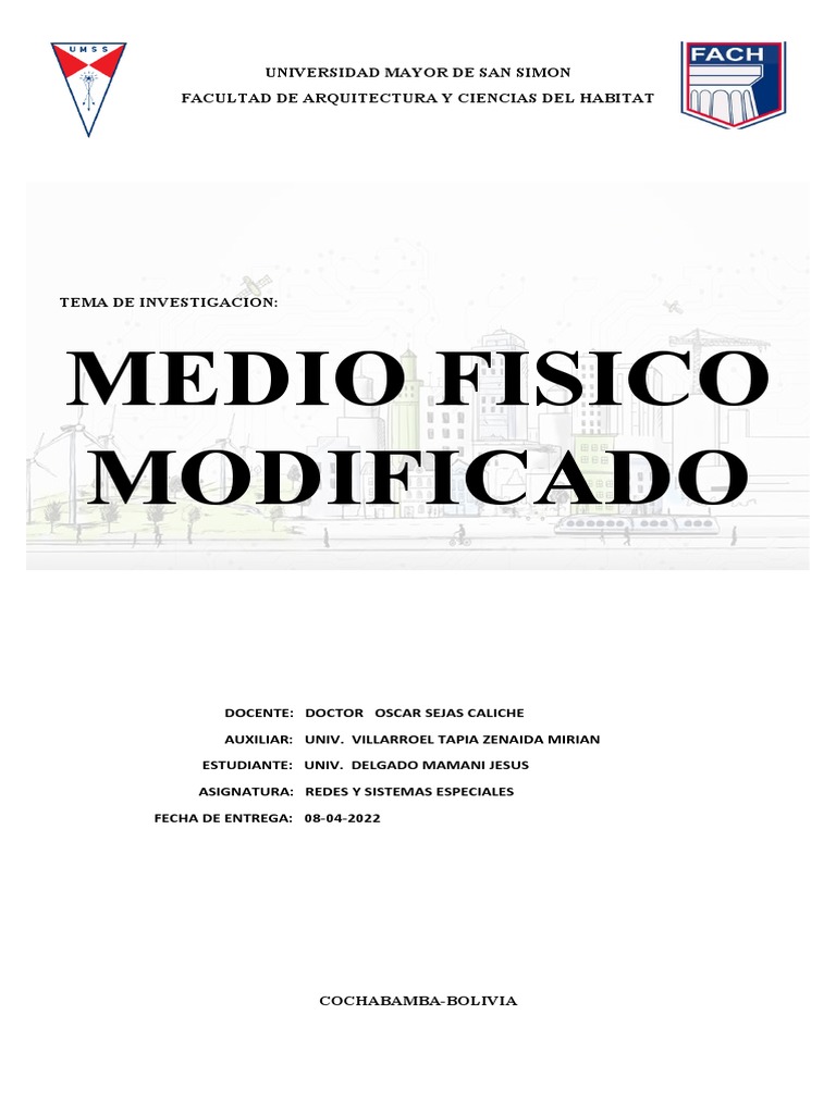 Medio Fisico Modificado | PDF | Entorno natural | Suelo