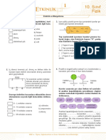 Sınıf - Sınıf Fizik Fizik: MEB Ölçme, Değerlendirme Ve Sınav Hizmetleri Genel Müdürlüğü