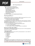 Electrical-Engineering Engineering Microcontroller 8051-Programming-In-C Notes