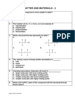 Matter and Materials - 3