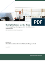 Seeing The Forest and The Trees: A Vertically Integrated Approach To Rural Economic Development