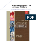 Intermediate Accounting Volume 1 5th Edition Beechy Test Bank