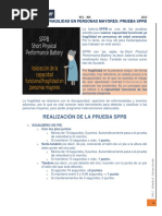 Evaluación de la Escala SPPB en Geriatría | PDF