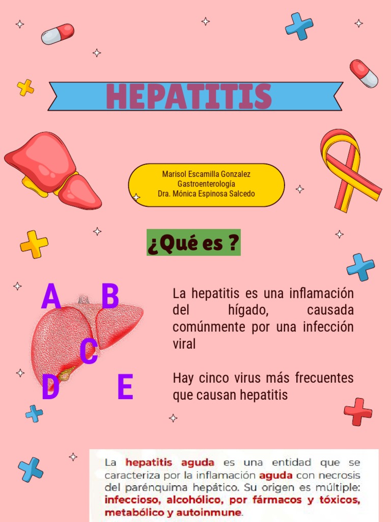 Comparativa de Tipos de Hepatitis | PDF | Hepatitis | Hepatitis B