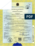 Certidão de Nascimento - Hepaminondas Feitosa Sobrinho