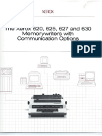 XeroxMemoryWriter600Series