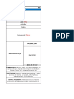 Matriz Identificación Peligros, Valoración Riesgos y Determinación Controles (IPVR) V1