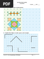 Maths Class III Worksheet For Fa1 Revision