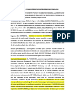 Documento Privado Llave en Mano