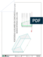 Detalle Porterias Auxiliares Canchas Sintéticas