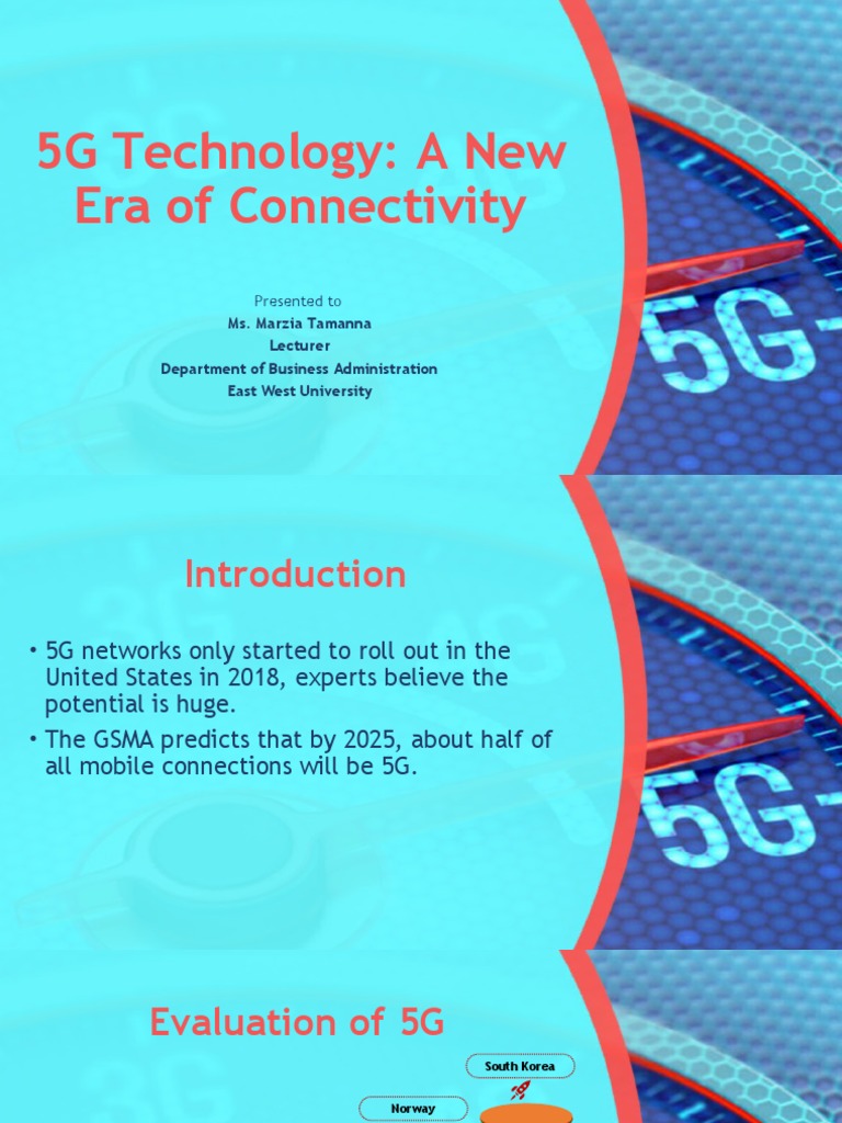 5G Technology Group 5 | PDF | Computer Network | Osi Model