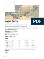 Aloha Arrival