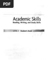 Academic Skills Reading Wri SS