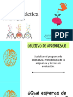 NeurodidÃ¡ctica - CLASE 01 - PresentaciÃ N Asignatura. IntroducciÃ N A La NeurodidÃ¡ctica.
