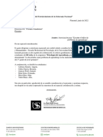 Carta de Autorización para Taller