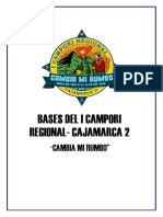 Bases I Campori Regional Cajamarca II