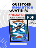 50 Questões Informática Nivel SUPERIOR - Quatis RJ - 2023