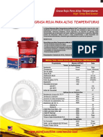 Grasa Roja para Altas Temperaturas Esp